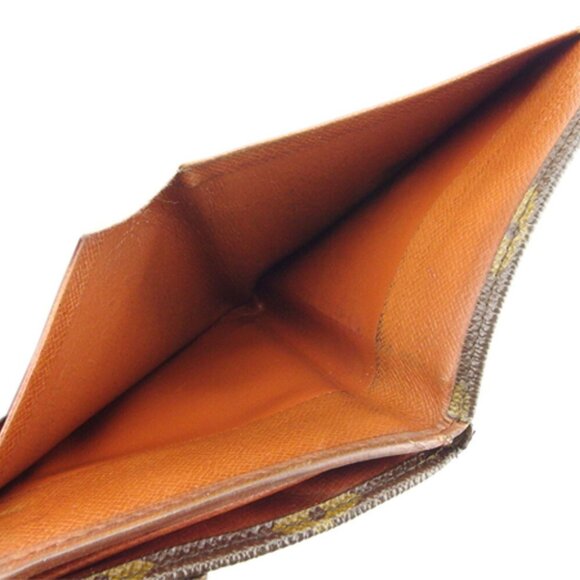 Louis Vuitton W Hook Wallet Monogram Beige Monogram Canvas Authentic Used - Picture 8 of 8